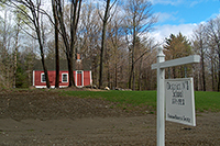 Charlestown, NH - Little Red Schoolhouse - Spring